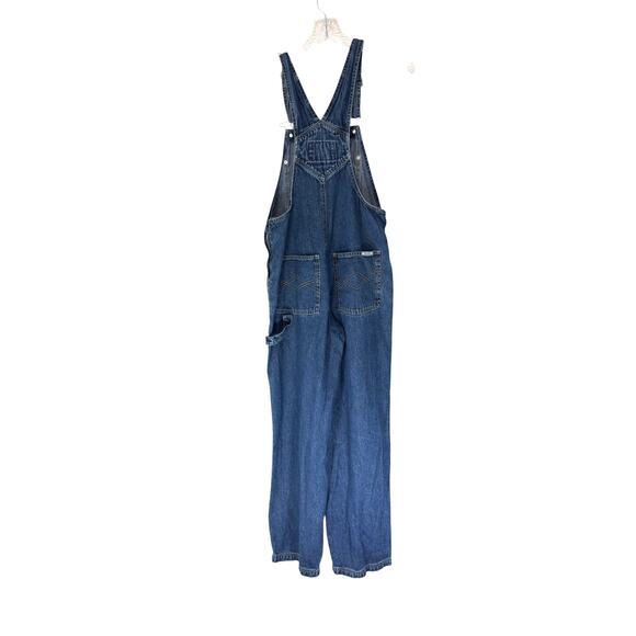 Revolt Clothing Co. Y2K Denim Overalls Women's Casual Rugged Straight Leg Small - Picture 12 of 15